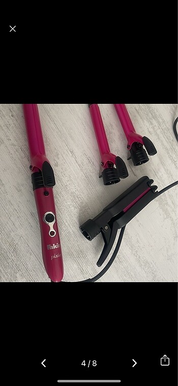 Fakir 5 başlıklı saç şekillendirici - Görsel 6