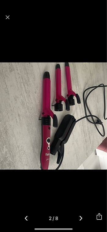 Fakir 5 başlıklı saç şekillendirici - Görsel 8