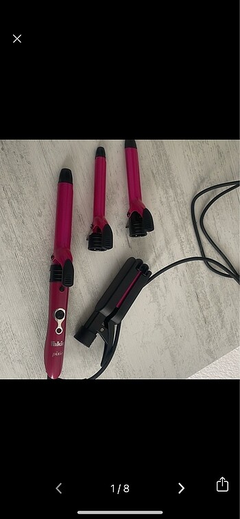 Fakir 5 başlıklı saç şekillendirici - Görsel 9