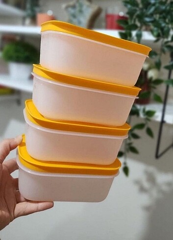 Tupperware 4 Adet 450 ML Alaska.