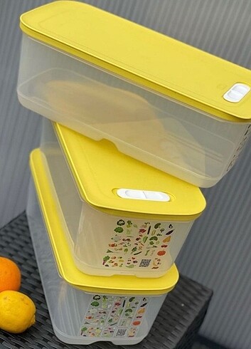 Tupperware Sera 3 Adet 6.1 LT.