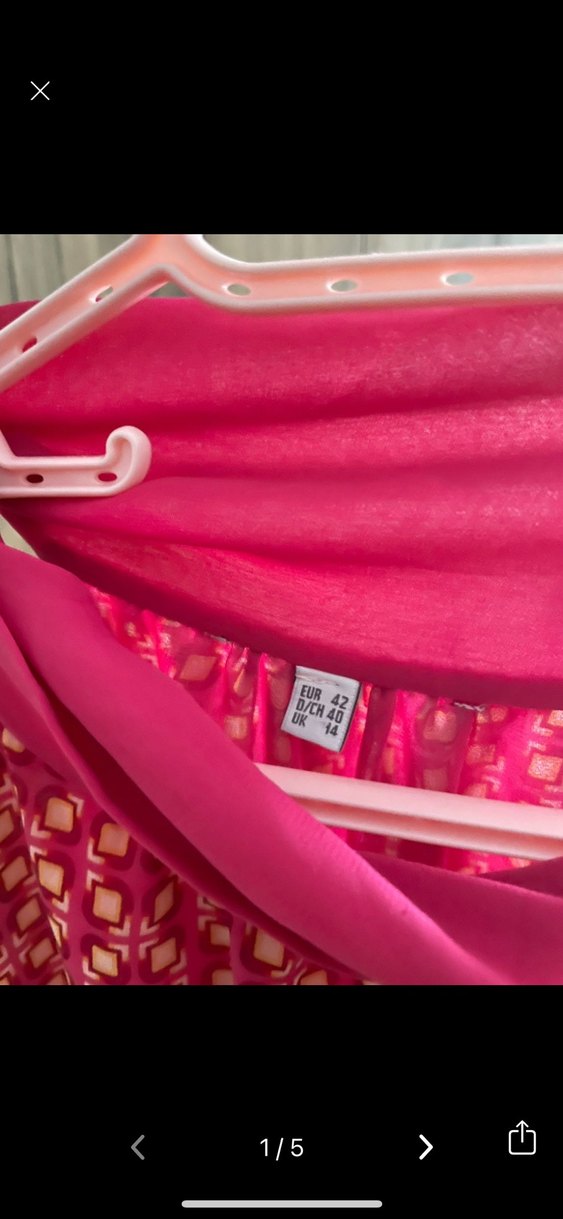 Pembe Uzun Salaş Askılı Elbise - Görsel 2