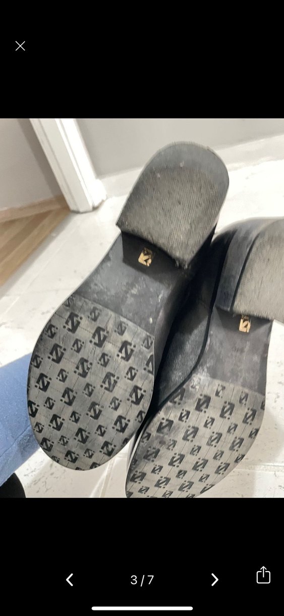 Siyah Nakışlı  Bot inci - Görsel 3