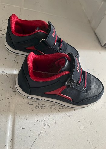 Koyu Kırmızı Erkek Çocuk Spor Ayakkabı - Görsel 2