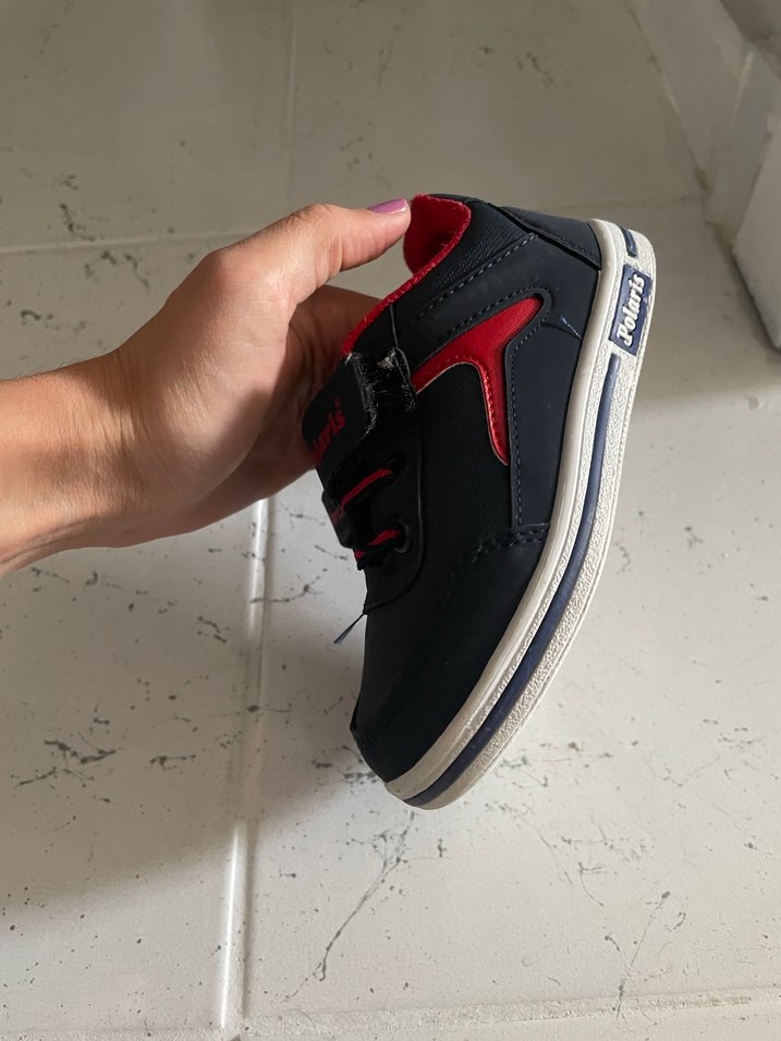 Koyu Kırmızı Erkek Çocuk Spor Ayakkabı - Görsel 3