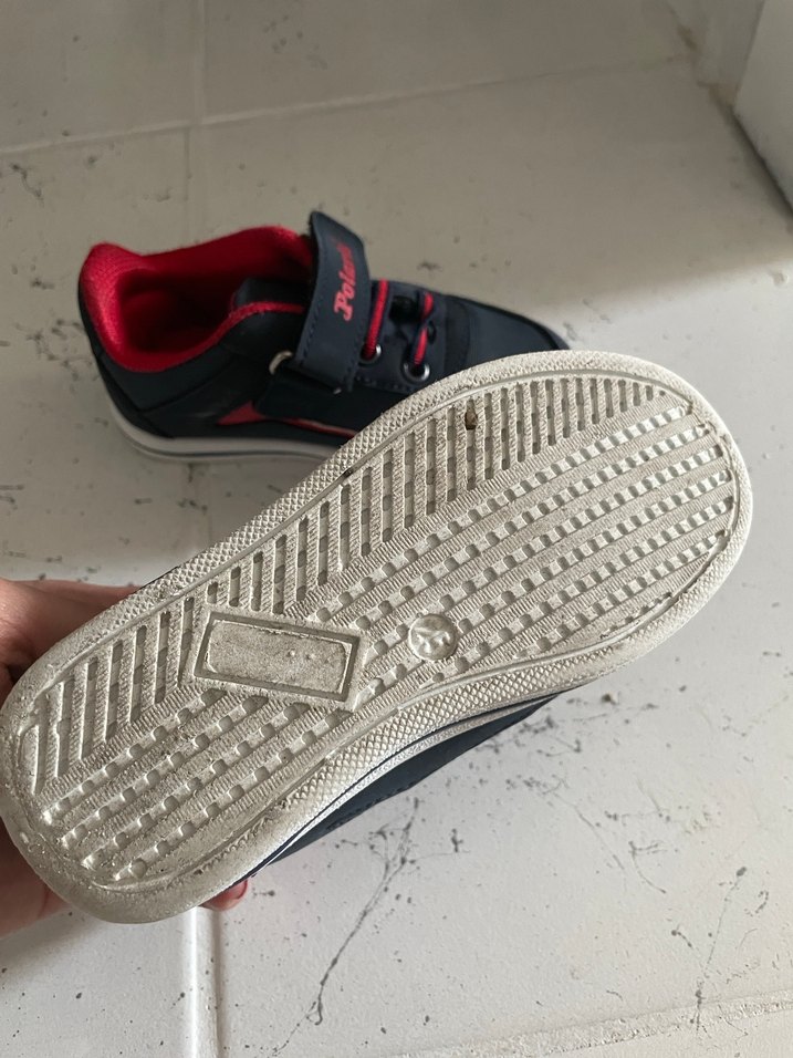 Koyu Kırmızı Erkek Çocuk Spor Ayakkabı - Görsel 5