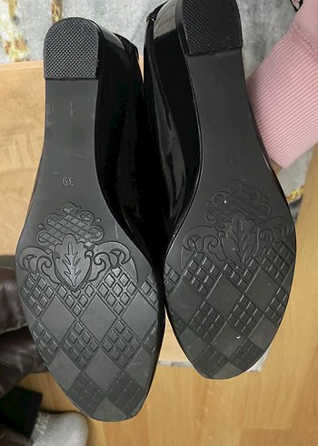 Siyah Fiyonklu Kadın Babet Derimod - Görsel 6