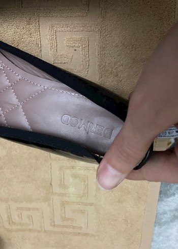 Siyah Fiyonklu Kadın Babet Derimod - Görsel 5