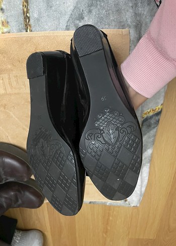 Siyah Fiyonklu Kadın Babet Derimod - Görsel 3