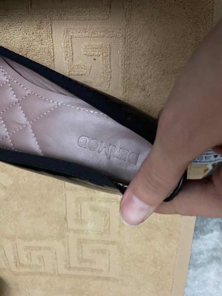 Siyah Fiyonklu Kadın Babet Derimod - Görsel 5