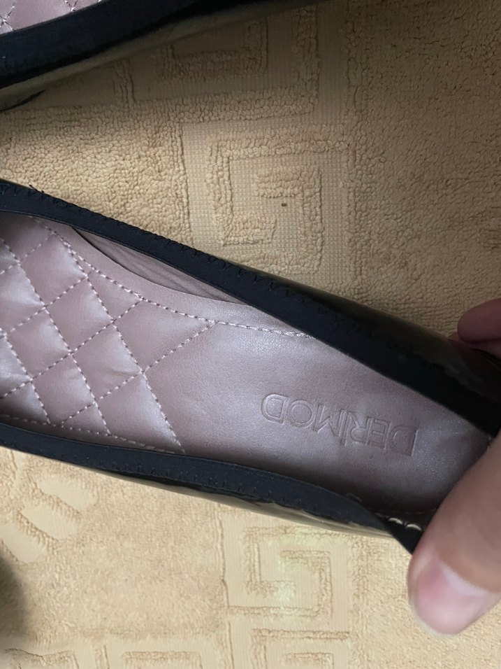 Siyah Fiyonklu Kadın Babet Derimod - Görsel 4