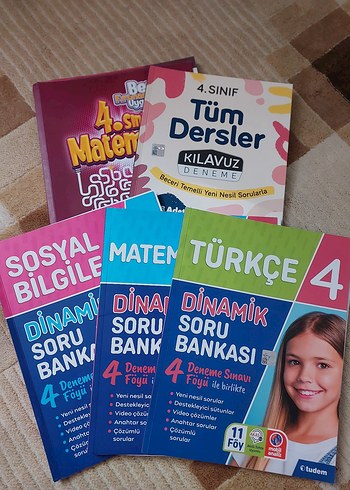 4. Sınıf Dinamik Soru Bankası ve Kılavuz Deneme Kitapları