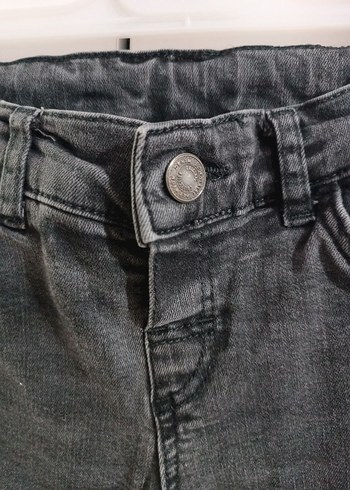 Gri Erkek Çocuk Denim Pantolon - Görsel 5