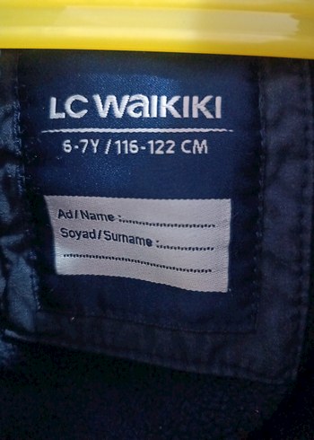 Erkek Çocuk Lacivert Düğmeli Mont - Görsel 3