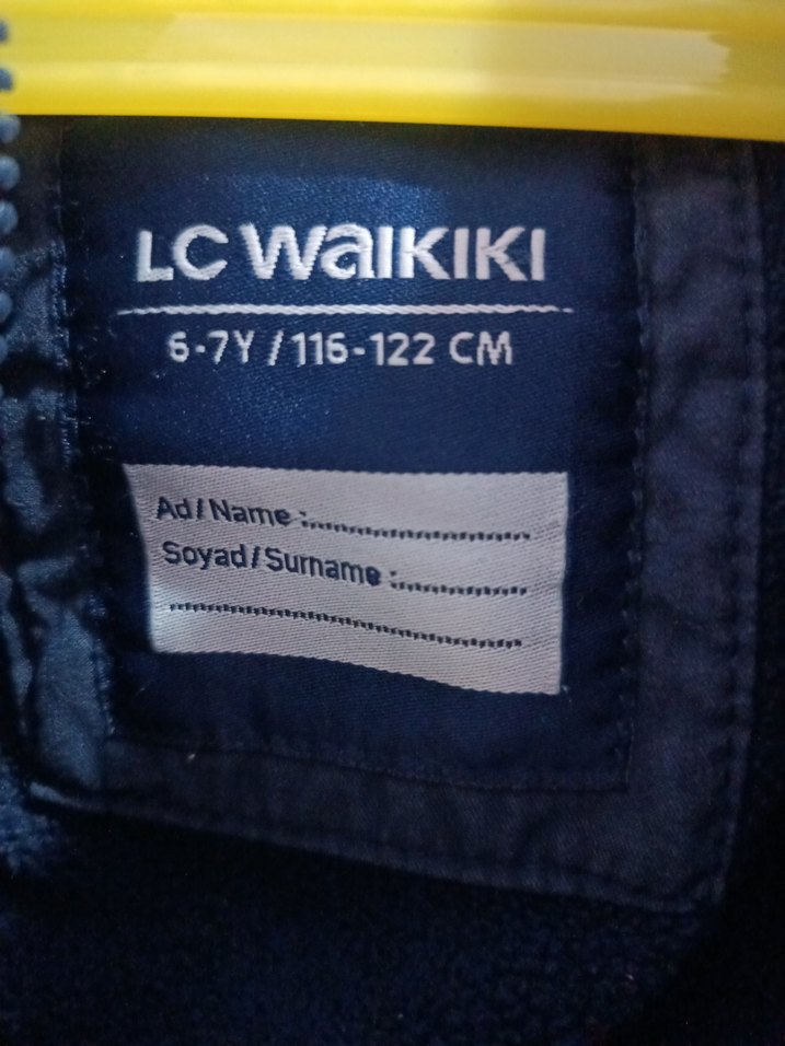 Erkek Çocuk Lacivert Düğmeli Mont - Görsel 3