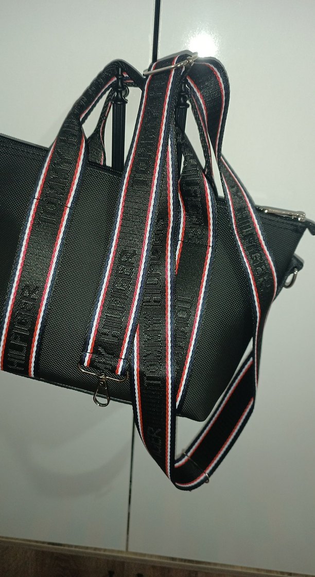 Tommy Hilfiger Siyah Fermuarlı Kadın Çanta - Görsel 4