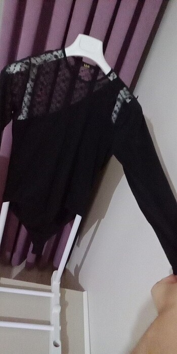 xl Beden siyah Renk Çıtçıtlı body büstiyer transparan
