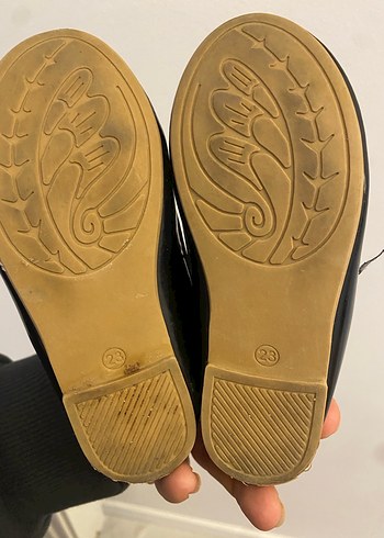 Kız Çocuk Siyah  Babet Ayakkabı - Görsel 2