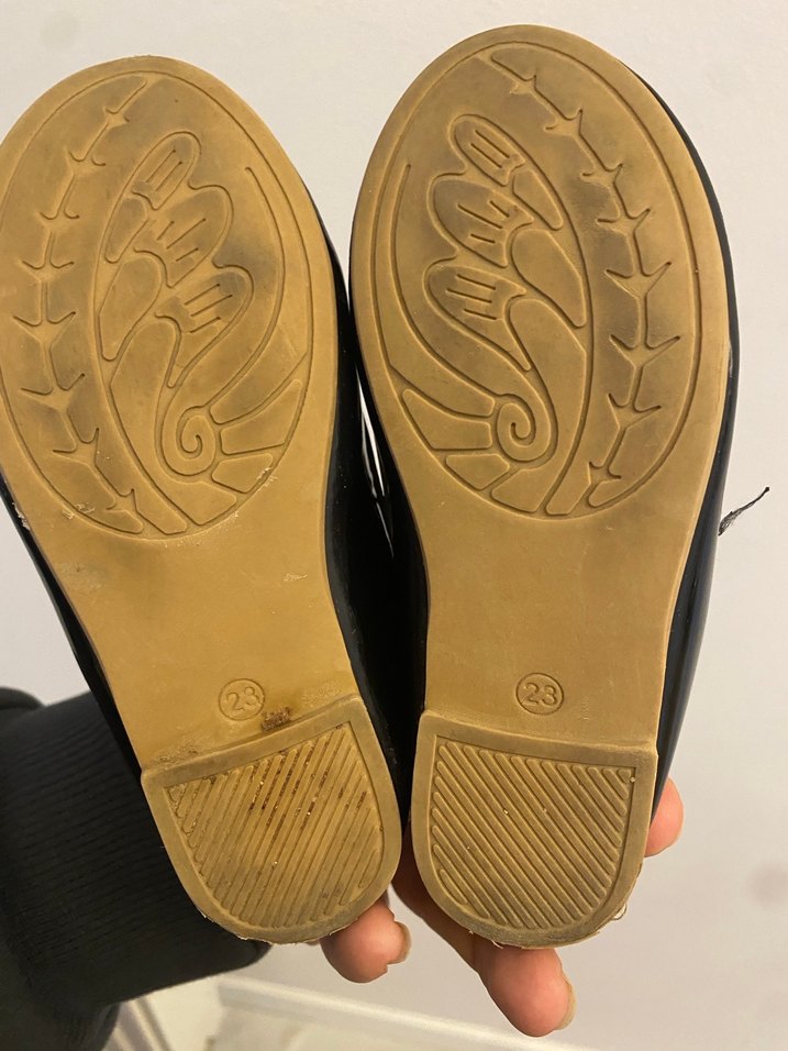 Kız Çocuk Siyah  Babet Ayakkabı - Görsel 2