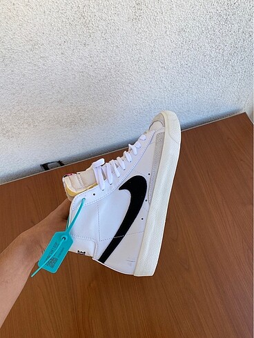 37 Beden beyaz Renk Nike Blazer Mid 77 Vintage Black