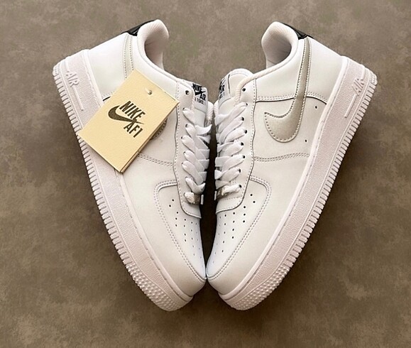 Nike Airforce 1 Low White Silvery