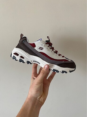 36 Beden Skechers dlites burgundy cloth