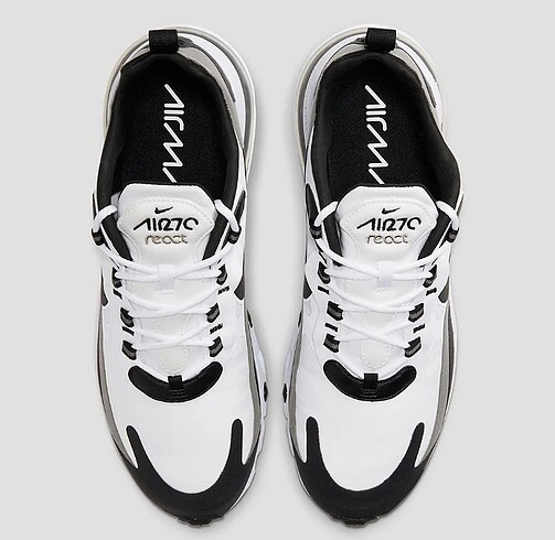 41 Beden çeşitli Renk Nike Airmax 270 React Black White