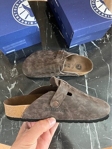 36 Beden kahverengi Renk Birkenstock Boston Kahve