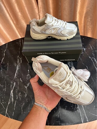 40 Beden ten rengi Renk New balance 530 cream