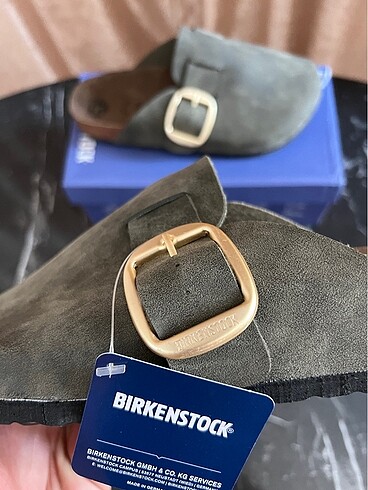 37 Beden haki Renk Birkenstock boston haki gold toka