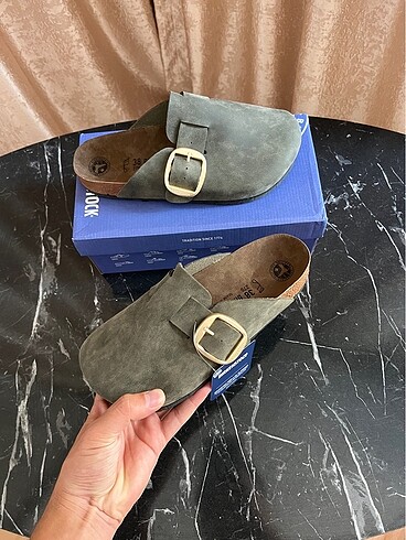37 Beden Birkenstock boston haki gold toka