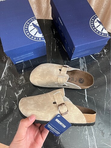 Birkenstock boston krem