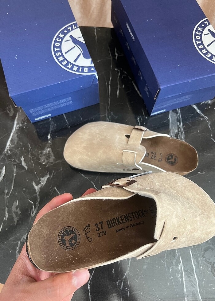 Birkenstock boston krem - Görsel 3