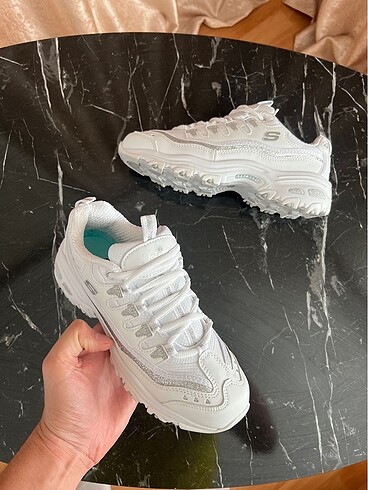 Skechers White silvery