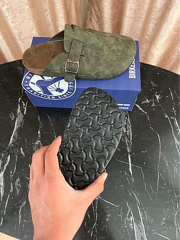 Birkenstock boston haki - Görsel 5