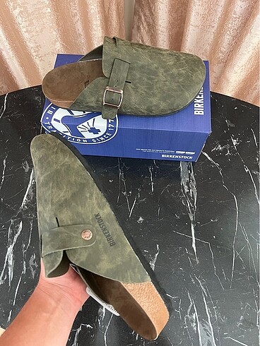 Birkenstock boston haki - Görsel 4