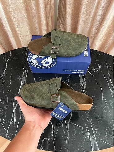 Birkenstock boston haki - Görsel 2