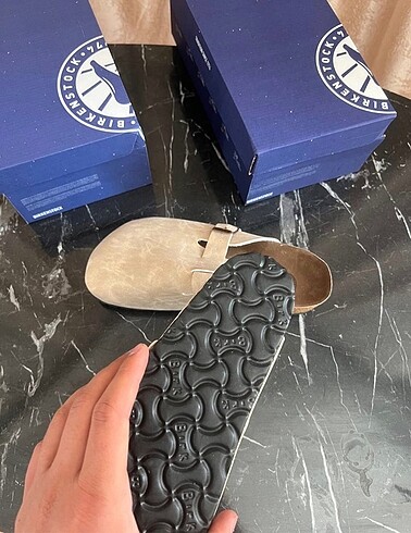 37 Beden ten rengi Renk Birkenstock boston krem