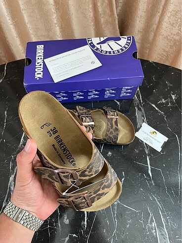 38 Beden kahverengi Renk Birkenstock Arizona Leopar