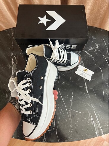 39 Beden siyah Renk Converse run star hike low ox