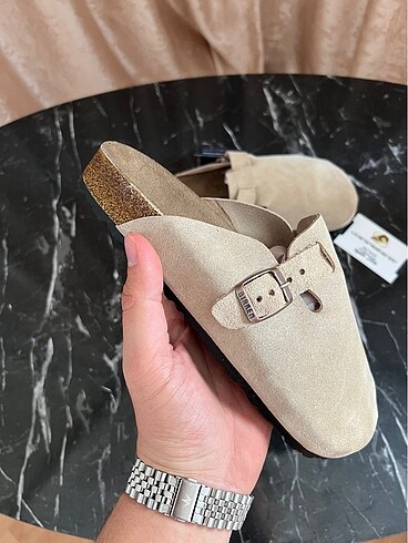 36 Beden Birkenstock boston krem ( deri )