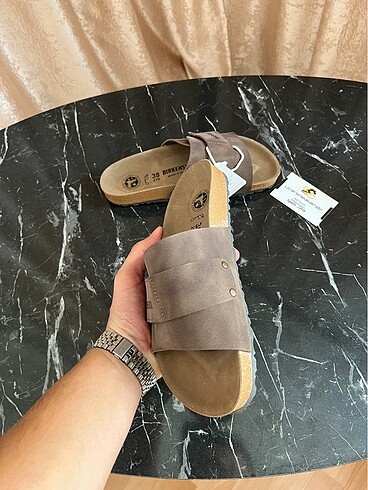 Birkenstock Birkenstock new cırtlı kahve