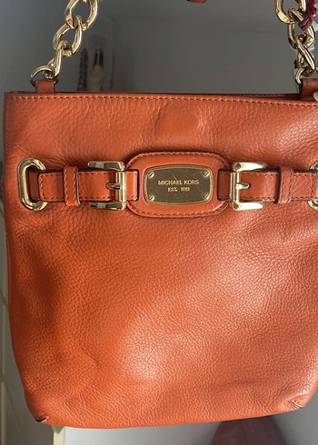Michael Kors Turuncu Deri Kadın Çanta
