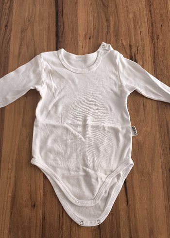 Bebek Uzun Kollu Beyaz Body - Görsel 2