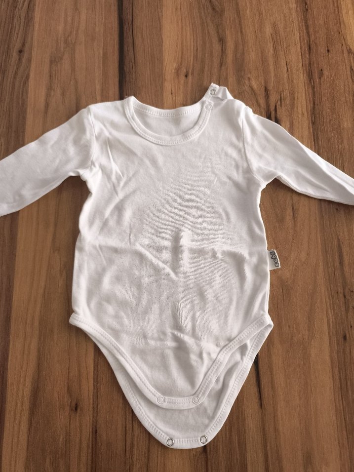 Bebek Uzun Kollu Beyaz Body - Görsel 2