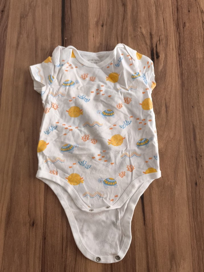 Beyaz Bebek Kısa Kollu Body - Görsel 2