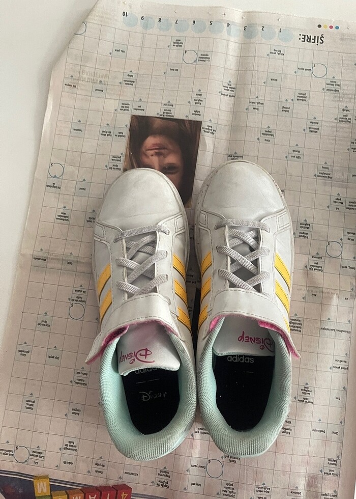 Adidas Disney özel seri kız spor ayakkabısı - Görsel 3