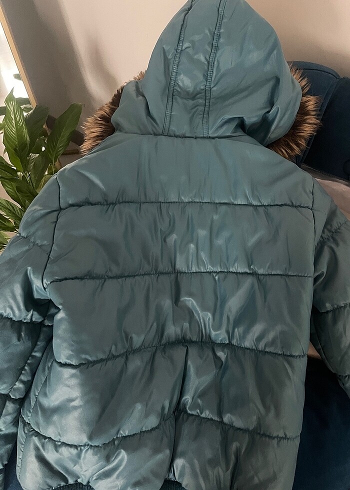 Lcw petrol yeşili mont - Görsel 3