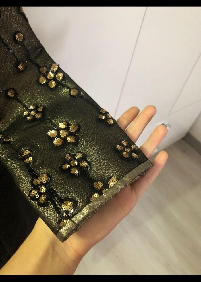 Dore Ceket balık etek abiye türkan çelik takım - Görsel 4