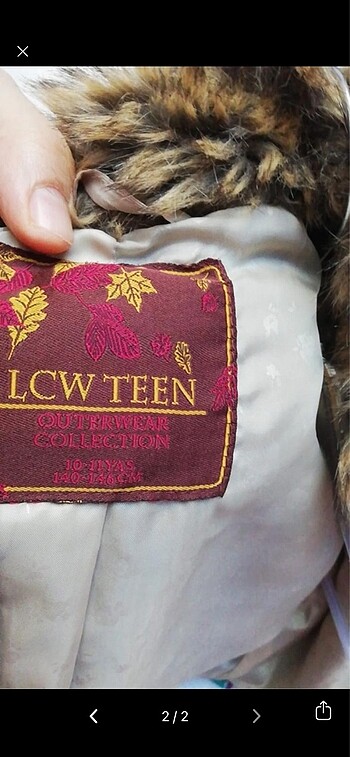 Kahve kürk yelek - Görsel 2